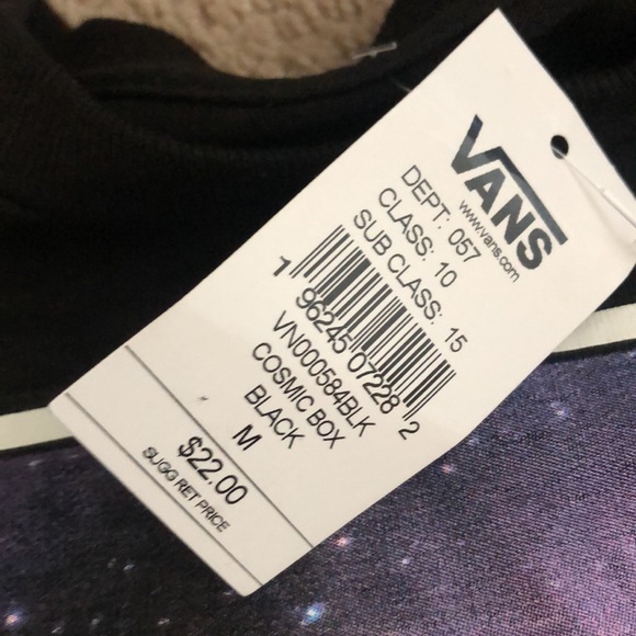 NWT boys Vans shirt size M 10/12 - Picture 3 of 3